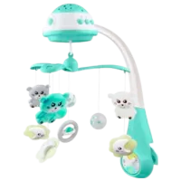 Jucărie pentru pătuțuri și cărucioare Baby Mix Animals FS-35604  0+ / Mint