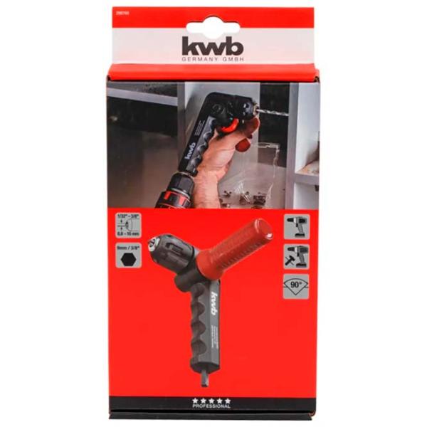 Adaptor KWB K298700 1/4' Black / Metal photo 3