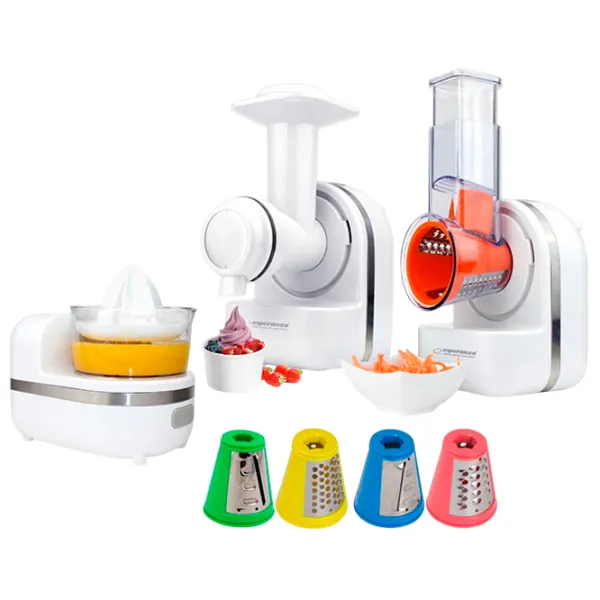 Robot de bucătărie Esperanza Panzanella 150 W / White photo 3
