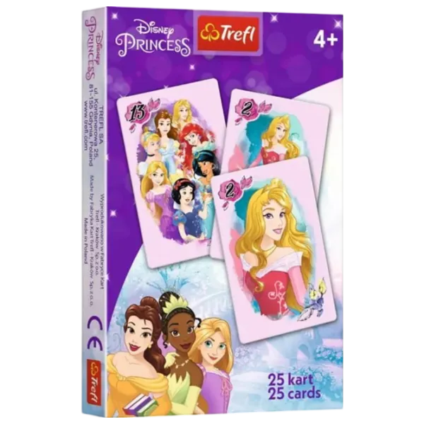 Настольная игра Trefl Disney Princess 4+/ Игральные карты photo 1
