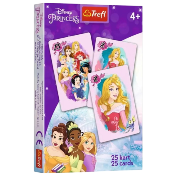 Настольная игра Trefl Disney Princess 4+/ Игральные карты photo 1