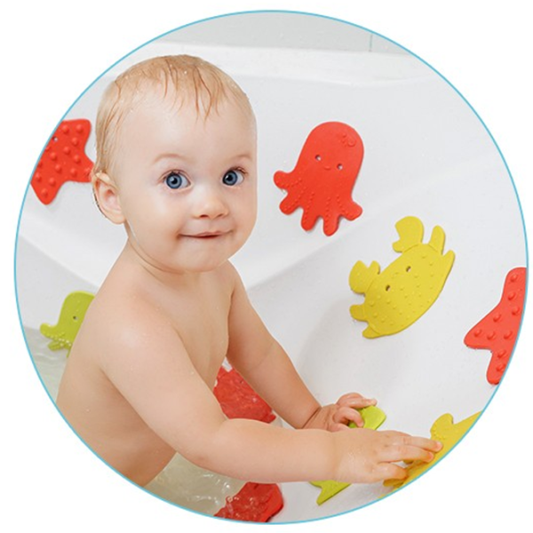 Covoraș de baie Roxy Kids RBM-010-8  Silicon / Multicolor photo 2