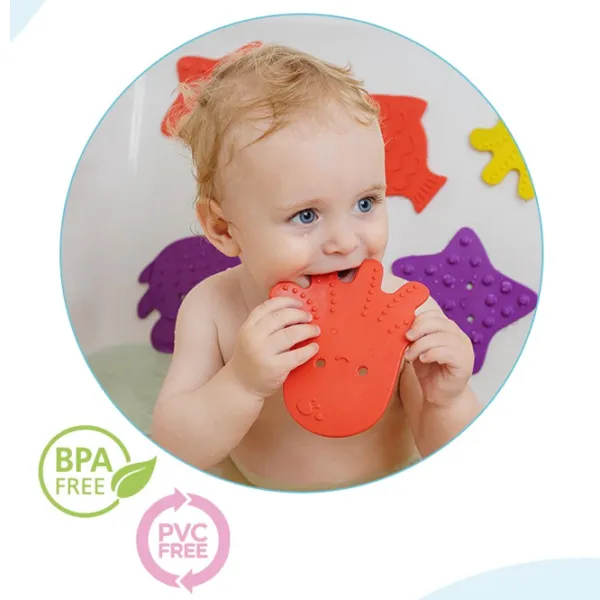 Covoraș de baie Roxy Kids RBM-010-8  Silicon / Multicolor photo 3
