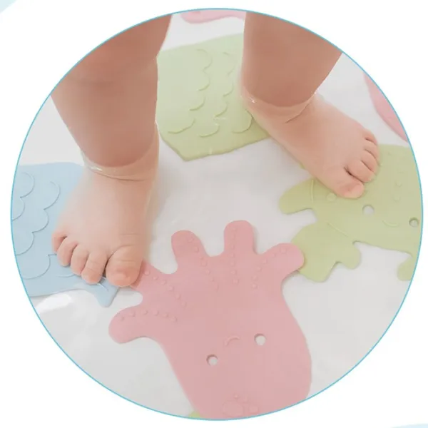 Covoraș de baie Roxy Kids RBM-008-SA  Silicon / Multicolor photo 2