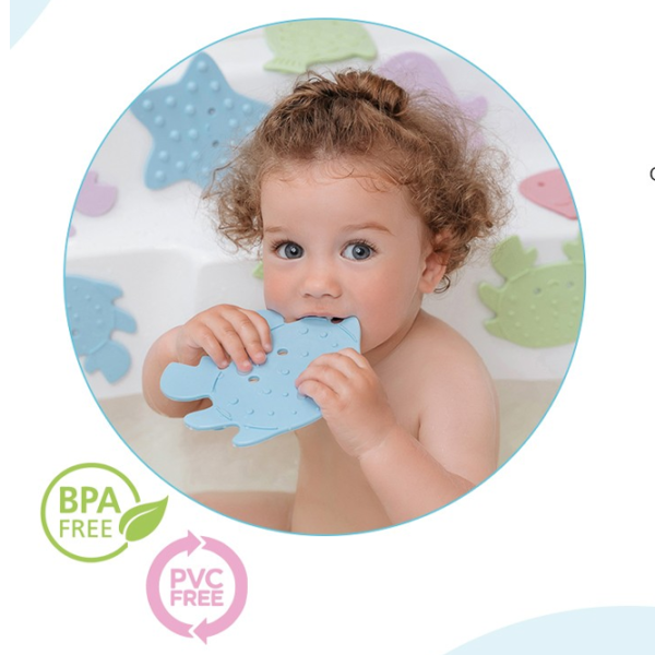 Covoraș de baie Roxy Kids RBM-008-SA  Silicon / Multicolor photo 3