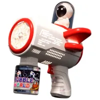 Мыльные пузыри Bubble Gun Bule Astronaut 889-15A 6 Hole  / 3+