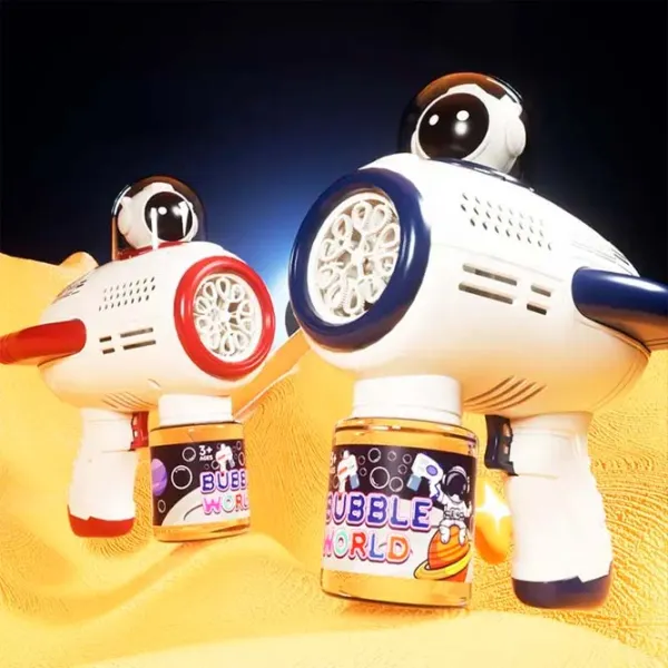 Baloane de săpun Bubble Gun Bule Astronaut 889-15A 6 Hole  / 3+ photo 2