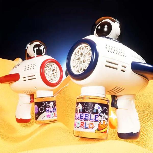 Baloane de săpun Bubble Gun Bule Astronaut 889-15A 6 Hole  / 3+ photo 2