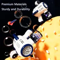 Baloane de săpun Bubble Gun Bule Astronaut 889-15A 6 Hole / 3+ photo 4