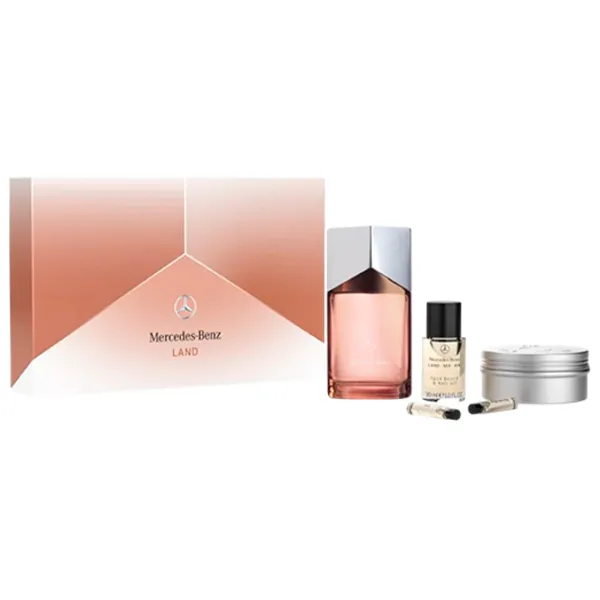 Set de parfumuri pentru bărbați Mercedes-Benz Land Set Apă de parfum / Lemnos photo 1 Set de parfumuri pentru bărbați Mercedes-Benz Land Set Apă de parfum / Lemnos photo 1