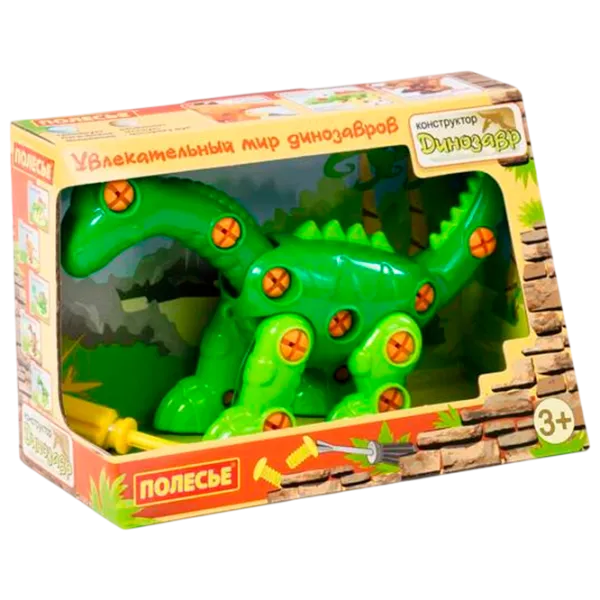 Constructor POLESIE R32/7/8 Dinozaur/ Multicolor photo 1
