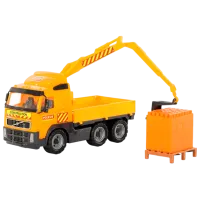 Constructor POLESIE R30/12 Transport/ Yellow