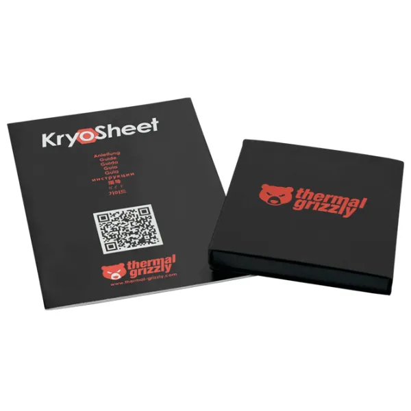 Pastă termoconductoare Grizzly KryoSheet (3 g) Black photo 2