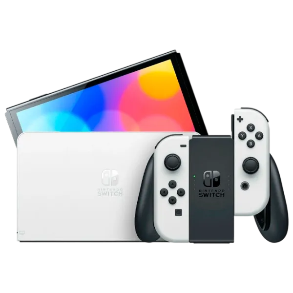 Nintendo Switch Oled Model Mario Kart 8 Delux + NSO 12 месяцев  / Белый photo 1