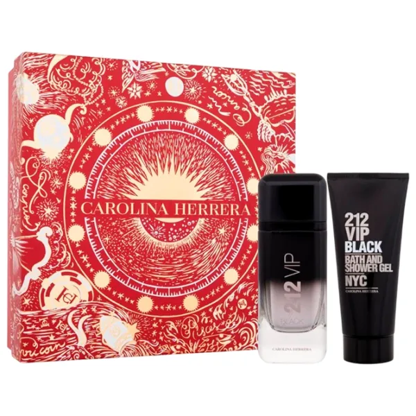 Парфюмерный набор для мужчин Carolina Herrera SET 212 VIP BLACK Парфюмерная вода / Фужерный  photo 1 Парфюмерный набор для мужчин Carolina Herrera SET 212 VIP BLACK Парфюмерная вода / Фужерный  photo 1