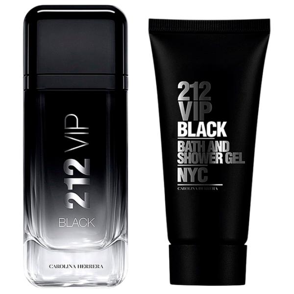 Парфюмерный набор для мужчин Carolina Herrera SET 212 VIP BLACK Парфюмерная вода / Фужерный  photo 2 Парфюмерный набор для мужчин Carolina Herrera SET 212 VIP BLACK Парфюмерная вода / Фужерный  photo 2