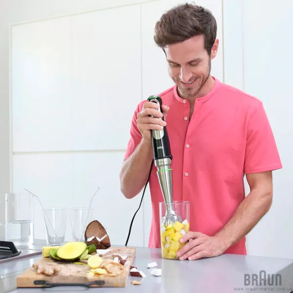 Ручной блендер Braun MQ9187XLIBK 1200 Вт / Черный photo 4