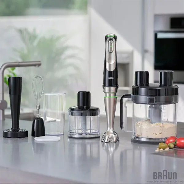 Ручной блендер Braun MQ9187XLIBK 1200 Вт / Черный photo 6