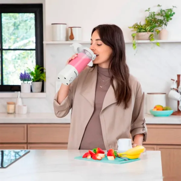 Портативный блендер Nutribullet NBP003W 200 Вт / Белый photo 5