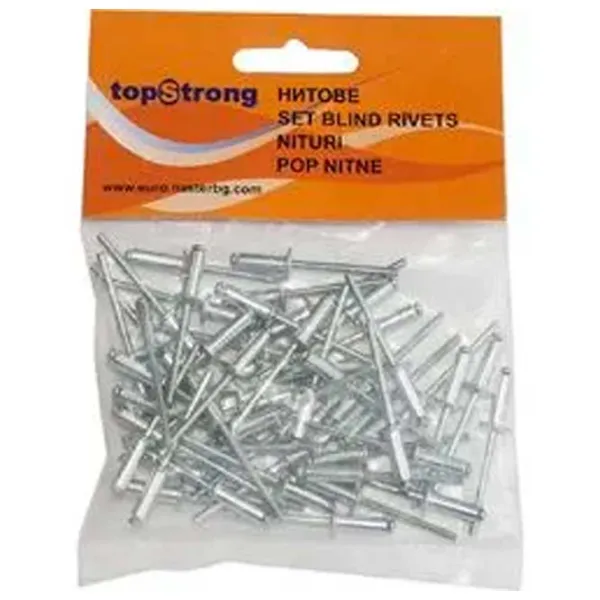 Заклепки TopStrong 511142 Алюминий / 50 photo 1