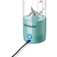 Blender portabil Nutribullet NBP003LBL 200 W / Aquamarin photo 3