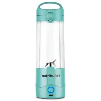 Blender portabil Nutribullet NBP003LBL 200 W / Aquamarin photo 6