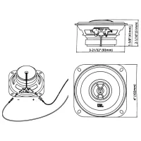 Boxe auto JBL Stage1 41F 125 W photo 4