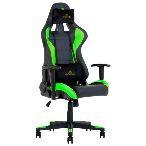 Scaun Gaming Nowy Styl Hexter ML Green Black photo 1