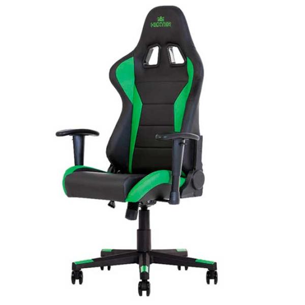 Scaun Gaming Nowy Styl Hexter ML Green Black photo 3