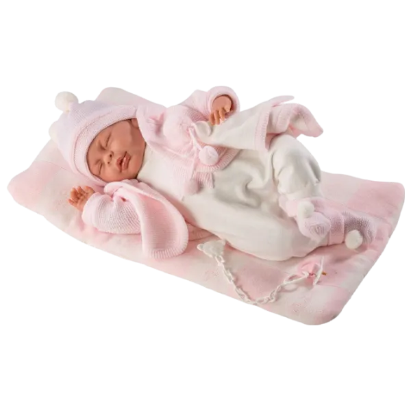 Кукла Llorens Mimi Durmiente Rosa 74026 пупсик / 3+ photo 1