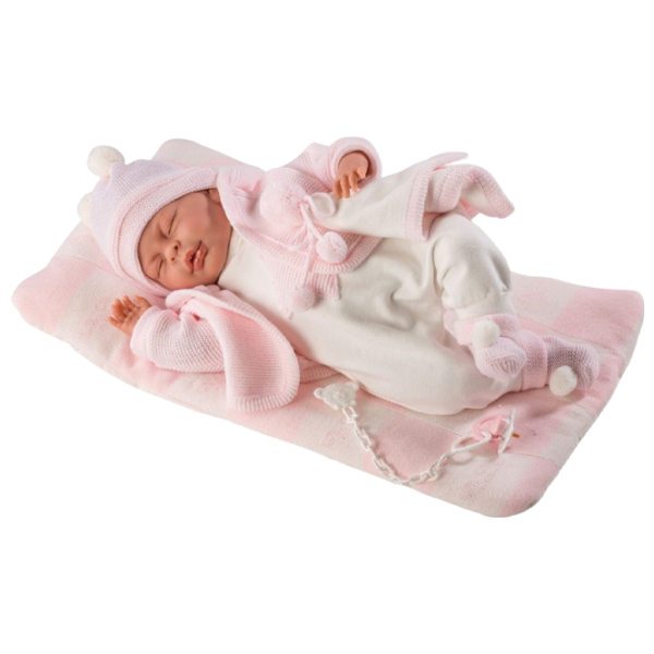 Кукла Llorens Mimi Durmiente Rosa 74026 пупсик / 3+ photo 1