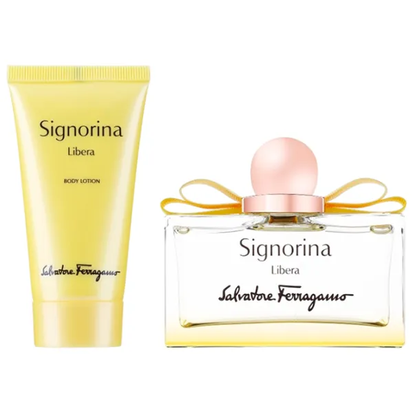 Set de parfumuri pentru femei Salvatore Ferragamo SIGNORINA LIBERA Apă de parfum / Fructat photo 3 Set de parfumuri pentru femei Salvatore Ferragamo SIGNORINA LIBERA Apă de parfum / Fructat photo 3