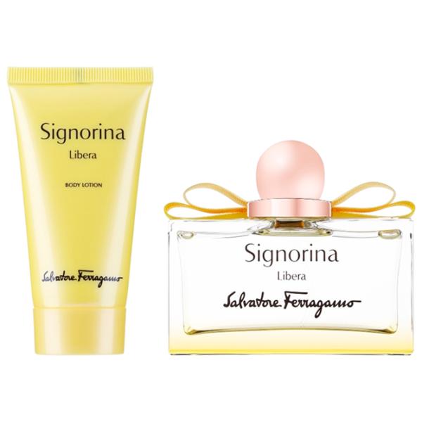 Set de parfumuri pentru femei Salvatore Ferragamo SIGNORINA LIBERA Apă de parfum / Fructat photo 3 Set de parfumuri pentru femei Salvatore Ferragamo SIGNORINA LIBERA Apă de parfum / Fructat photo 3