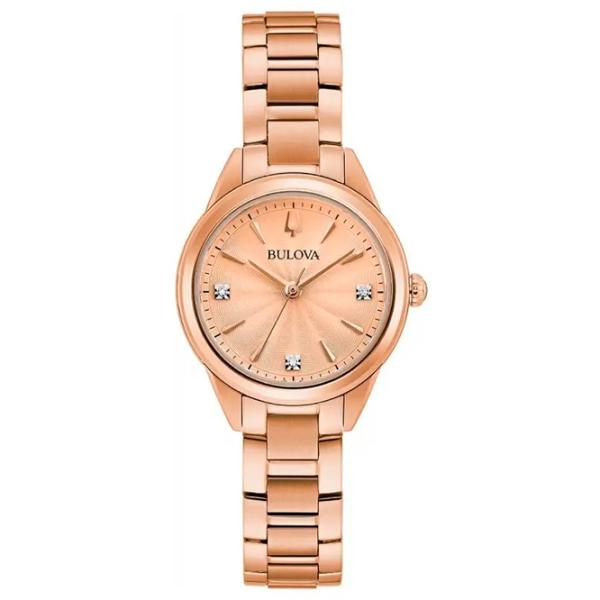 Наручные часы для женщин Bulova 97P151 Кварцевый / 28 мм photo 1 Наручные часы для женщин Bulova 97P151 Кварцевый / 28 мм photo 1