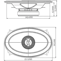 Boxe auto JBL STAGE3 8627 250 W photo 5