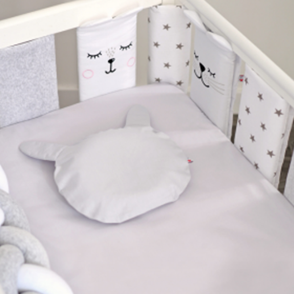 Set gard-bară de protecție Veres VR154.05.15  White / Bumbac photo 2