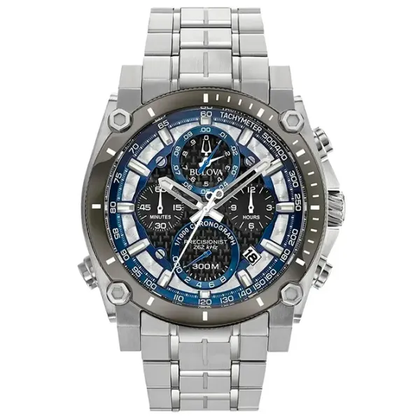 Ceas de mână pentru bărbați Bulova 98B316 Cuarț / 46 mm photo 1 Ceas de mână pentru bărbați Bulova 98B316 Cuarț / 46 mm photo 1