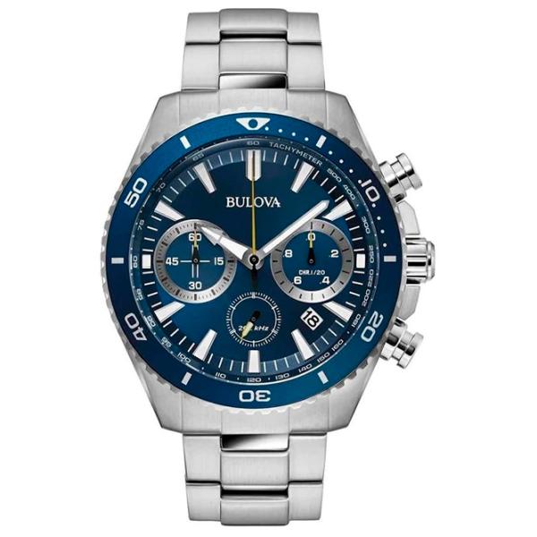 Наручные часы для мужчин Bulova 98B393 Кварцевый / 46 мм photo 1 Наручные часы для мужчин Bulova 98B393 Кварцевый / 46 мм photo 1