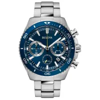 Наручные часы для мужчин Bulova 98B393 Кварцевый / 46 мм