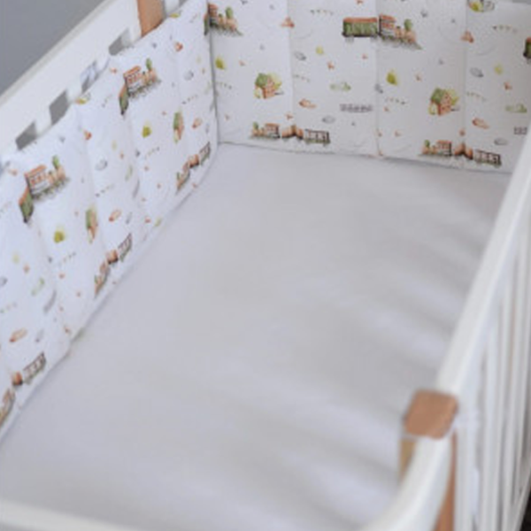 Barieră pentru pătuț Veres VR154.01.08  Multicolor / Bumbac photo 1