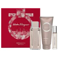 Set de parfumuri pentru bărbați Salvatore Ferragamo BRIGHT LEATHER Apă de toaletă / Piele