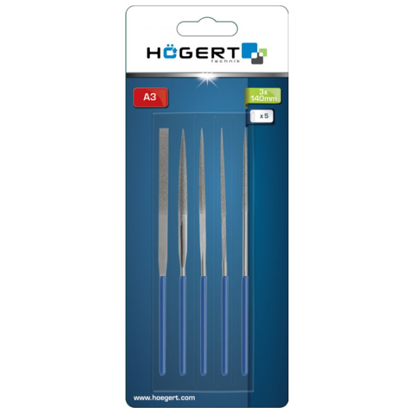 Напильник Hoegert HT3B800  Металл / 140 мм photo 2