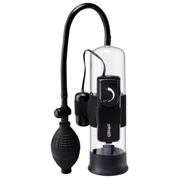 Насос для члена Pipedream Pump Worx Beginner’s Vibrating Pump 05433900000 Прозрачный photo 1