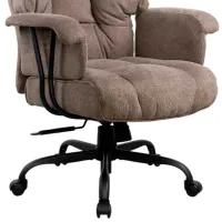 Офисное кресло DecoPrim F-9683 Ткань/ Коричневый photo 4