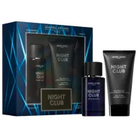 Парфюмерный набор для мужчин Jeanne Arthes Night Club Set Туалетная вода / Древесный