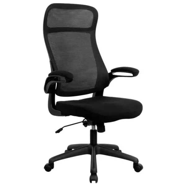 Fotoliu de birou DecoPrim Luis  Plasă acrilică/ Black  photo 1 Fotoliu de birou DecoPrim Luis  Plasă acrilică/ Black  photo 1