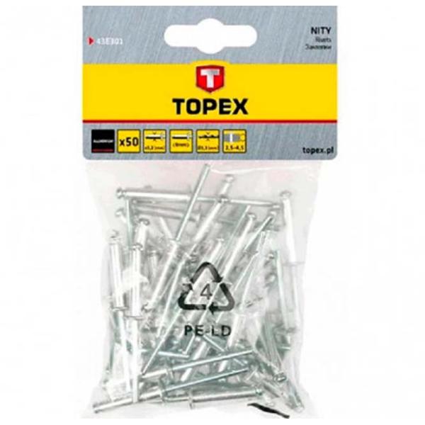 Nituri Topex 43Е502 Aluminiu / 50 photo 1