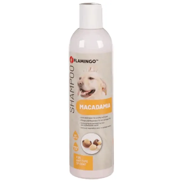 Шампуни и кондиционеры для животных Flamingo Macadamia для собаки / 0.3л photo 1