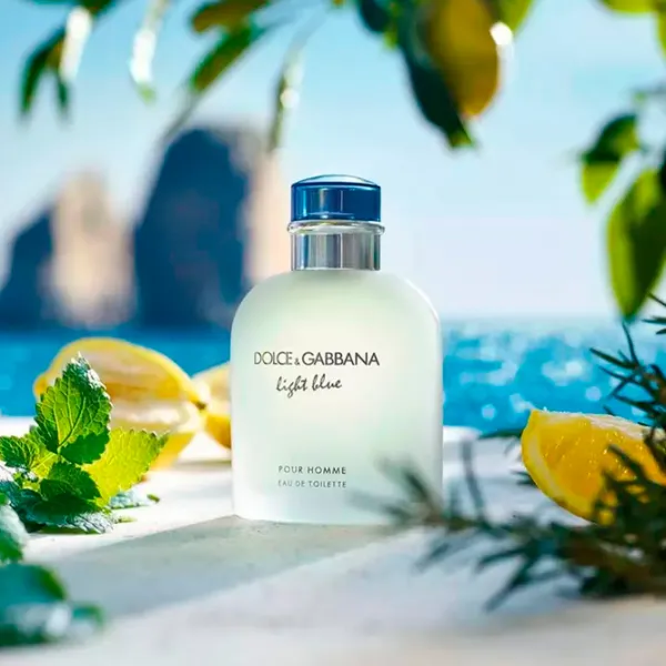 Set de parfumuri pentru bărbați Dolce & Gabbana LIGHT BLUE Apă de toaletă / Citrus photo 3