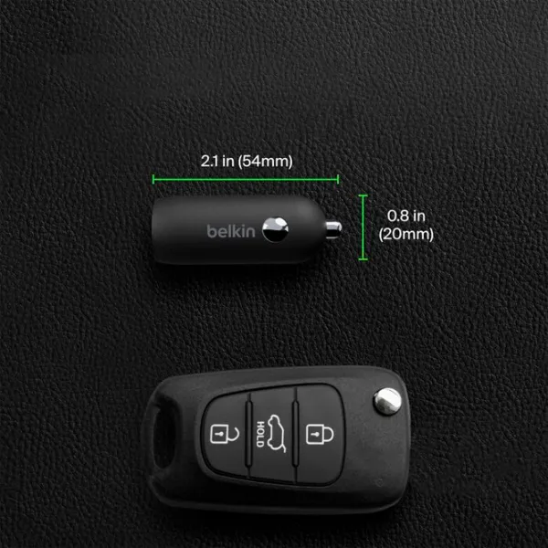 Încărcător auto Belkin Boost Charge  / Black photo 5